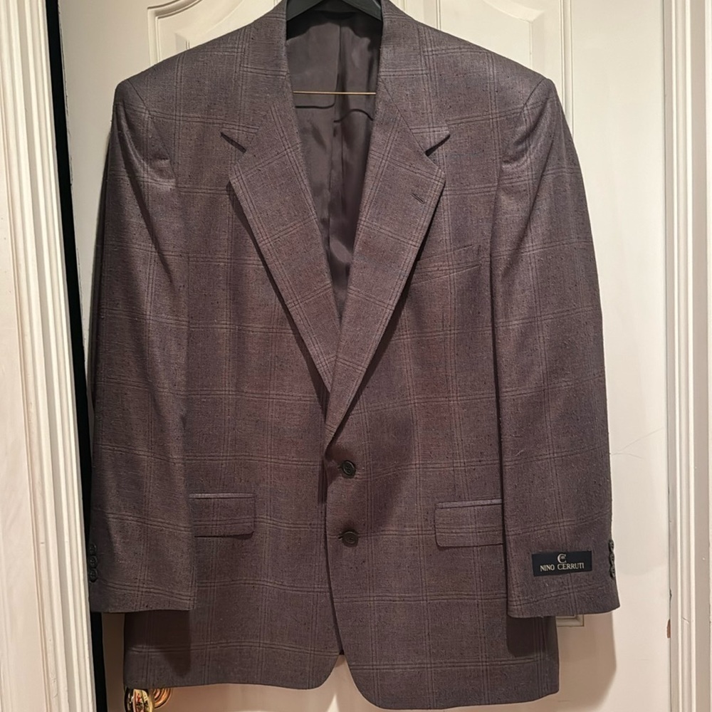 Nino Cerruti Rue 🔥sale🔥Royale NWT 100% silk blazer